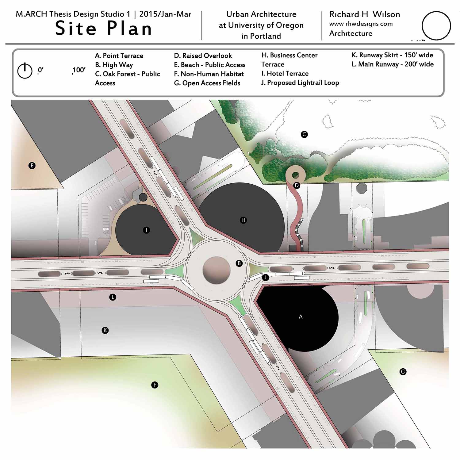 Site Plan RHW Designs